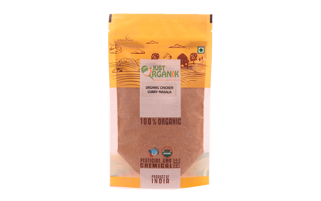 Just Organik Organic Chicken Curry Masala  Pack  100 grams
